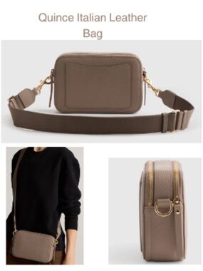 Quince Italian Leather Bag